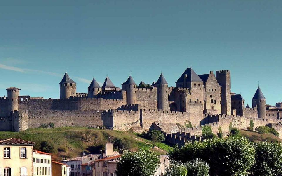 Appartement Chez Martine Cote Canal Carcassonne Bagian luar foto