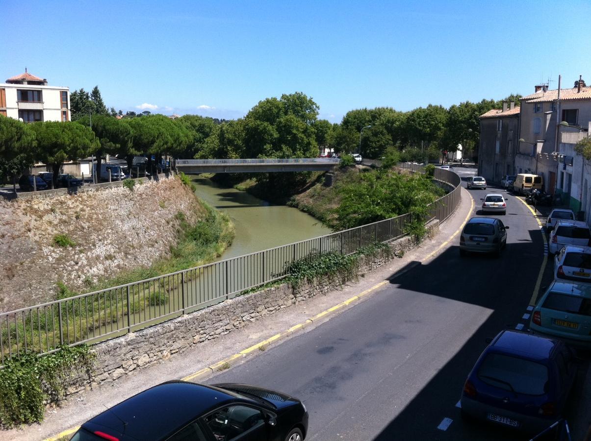 Appartement Chez Martine Cote Canal Carcassonne Bagian luar foto
